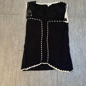 Katherine Barclay S/P too with lace embellishment on top and down the center